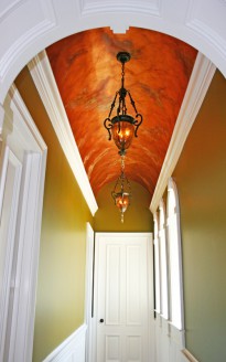 Unique Hallway Ceiling