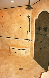 Master Bathroom & Custom Shower
